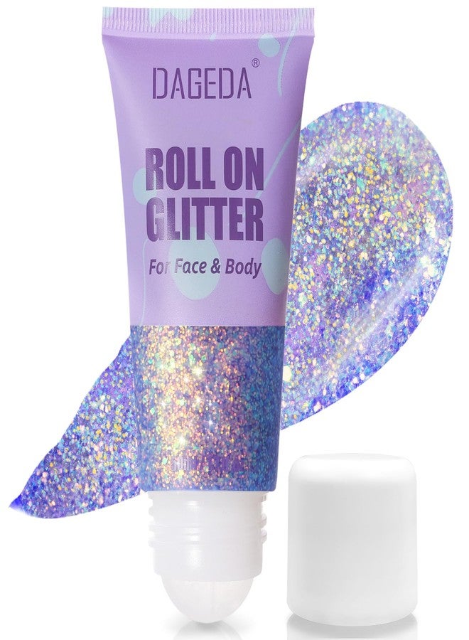 داجيدا جل لامع للجسم من داجيدا، جل لامع ثلاثي الأبعاد للوجه والشعر، مناسب لملابس المهرجانات وإكسسوارات حورية البحر، مكياج لامع للجسم بألوان متغيرة، إكسسوارات ملابس الحفلات للأطفال والفتيات والنساء، 50 مل (حورية البحر) - Image 1